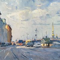 Alexander Semionov Leningrad In The Morning 1969