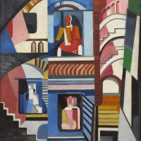 Alexandra Exter Theatrical Composition 1925