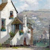Alfred Fontville De Breanski Polperro Cornwall