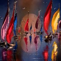 Alina Ciuciu Regatta By Nightfall