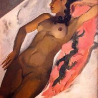Amrita Sher-gil Sleeping Woman 1933