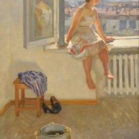 Anatoly Levitan Warm Day - 1957