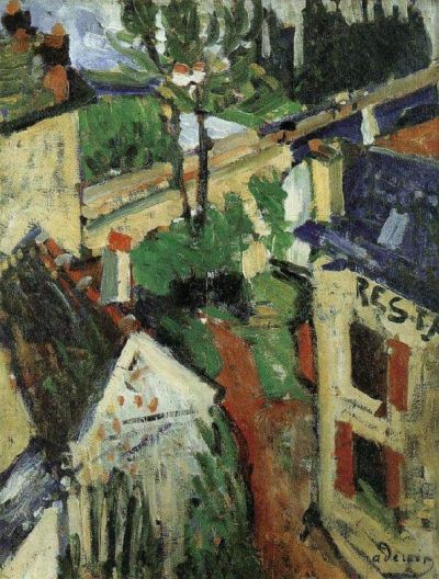 art oil painting reproduction of  Andre Derain Baker S Hotel museum quality handmade