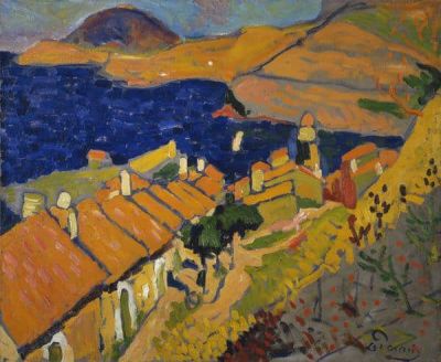 art oil painting reproduction of  Andre Derain Collioure museum quality handmade