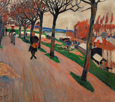 art oil painting reproduction of  Andre Derain La Seine Au Pecq museum quality handmade