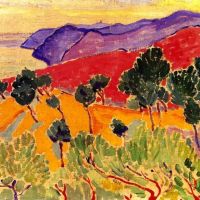Andre Derain Landscape By The Sea - The Cote D Azur Near Agay