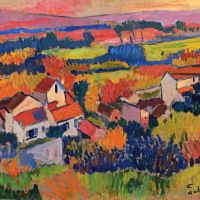 Andre Derain Landscape Near Chatou