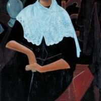 Andre Derain Madame Derain In A White Shawl