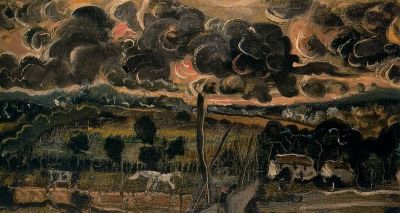 art oil painting reproduction of  Andre Derain Ominous Landscape museum quality handmade