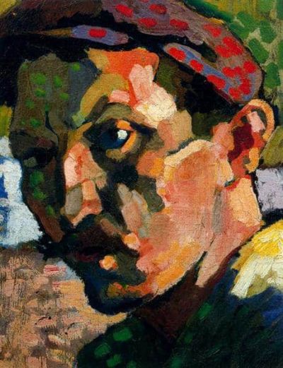 art oil painting reproduction of  Andre Derain Self Portrait With A Cap museum quality handmade