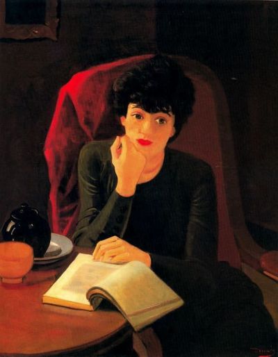 art oil painting reproduction of  Andre Derain The Cup Of Tea museum quality handmade