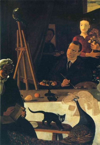 art oil painting reproduction of  Andre Derain The Painter And His Family museum quality handmade