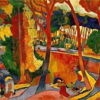 Andre Derain The Turning Road - Estaque 1905