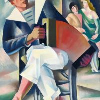 Andre Lhote Sailor With Concertina Ca. 1920
