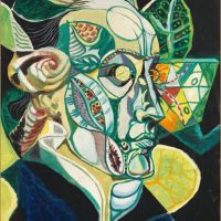 Andre Masson Portrait Of Goethe 1940