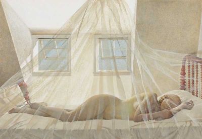 art oil painting reproduction of  Andrew Wyeth, Day Dream hand painted reproduction museum quality handmade