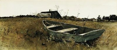 art oil painting reproduction of  Andrew Wyeth, Teel's Island museum quality handmade