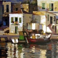 Andriy Shumskiy Barche Di Pescatori