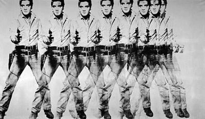 art oil painting reproduction of  Andy Warhol Eight Elvises - 1963 museum quality handmade