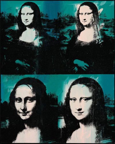 art oil painting reproduction of  Andy Warhol Four Mona Lisa museum quality handmade