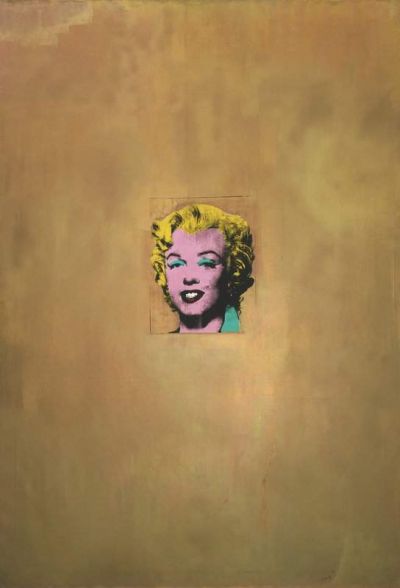 art oil painting reproduction of  Andy Warhol Gold Marilyn Monroe - 1962 museum quality handmade