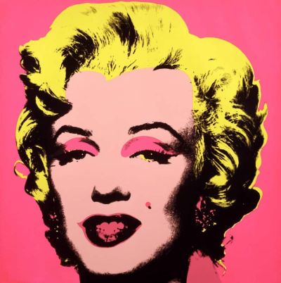 art oil painting reproduction of  Andy Warhol Pink Marilyn museum quality handmade