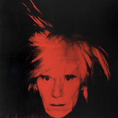 art oil painting reproduction of  Andy Warhol Self-portrait - 1986 museum quality handmade
