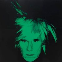 Andy Warhol Self-portrait - Green - 1986