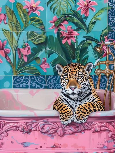 art oil painting reproduction of  Animal 034 museum quality handmade