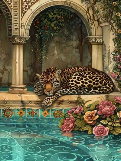 art oil painting reproduction of  Animal 036 museum quality handmade