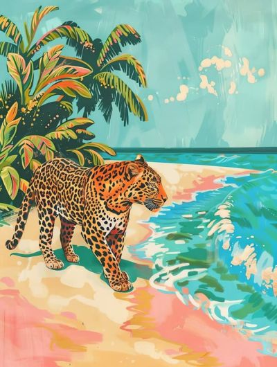 art oil painting reproduction of  Animal 037 museum quality handmade
