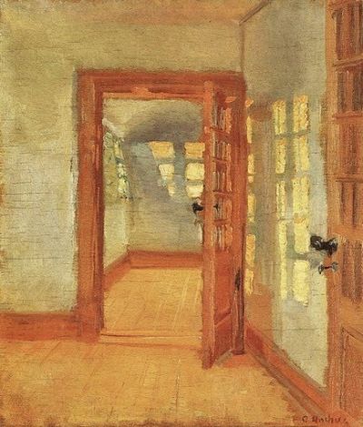 art oil painting reproduction of  Anna Ancher Interior Br Ndums Annex 1917 museum quality handmade