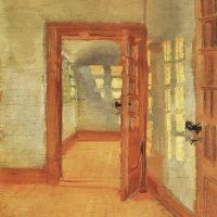 Anna Ancher Interior Br Ndums Annex 1917 Hand Painted Reproduction
