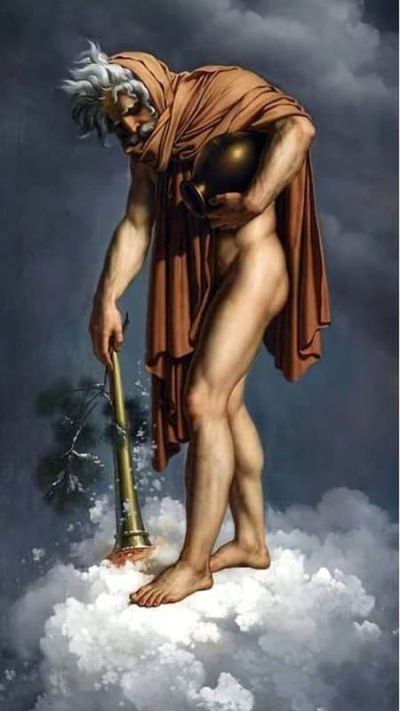 art oil painting reproduction of  Anne Louis Girodet De Roussy Trioson Hiver 1814 museum quality handmade
