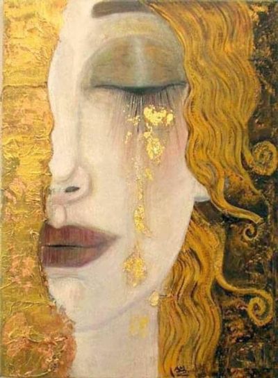art oil painting reproduction of  Anne Marie Zilberman The Tears Of Gold museum quality handmade