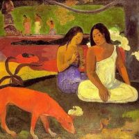 Gauguin - Arearea 1 By Gauguin artwork on canvas