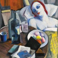 Armand Schonberger Model In Interior 1931