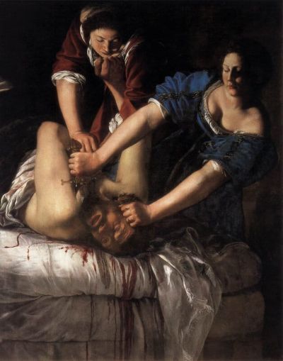 art oil painting reproduction of  Artemisia Gentileschi Judith D Capitant Holofernes - 1620 museum quality handmade