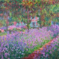 Artists Garden By Claude Monet