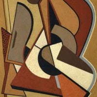 Auguste Herbin Composition 1919 - Official Christies Hand Painted Reproduction