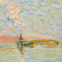 Auguste Herbin La Marne Aux Environs De Meaux 1904