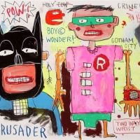 Basquiat Batman And Robin