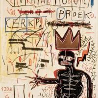 Basquiat With Strings Two- 1983