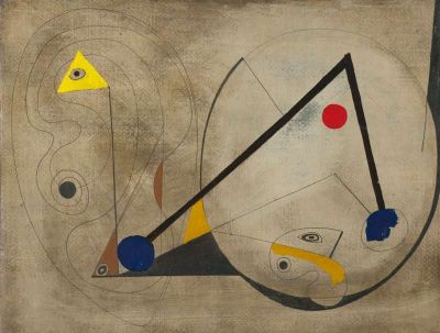 art oil painting reproduction of  Ben Nicholson On Receiving A Cheque For 100 1933 museum quality handmade