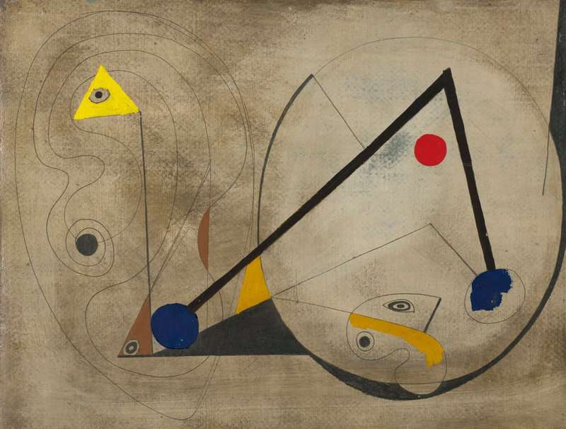 Ben Nicholson On Receiving A Cheque For 100 1933 museum quality