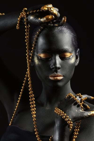 art oil painting reproduction of  Black And Gold 14 museum quality handmade