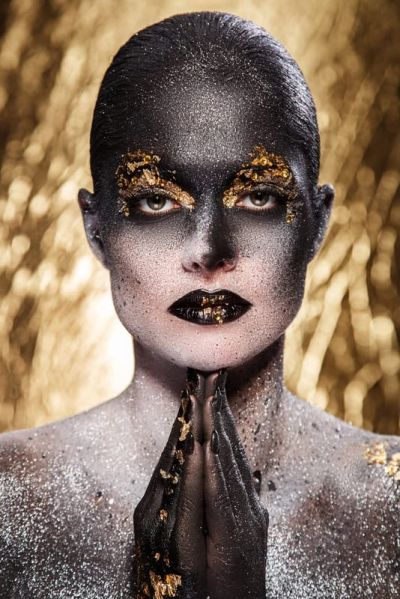 art oil painting reproduction of  Black And Gold 28 museum quality handmade