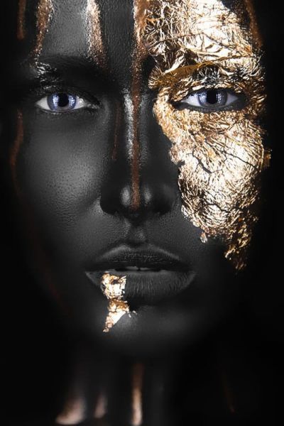 art oil painting reproduction of  Black And Gold 37 museum quality handmade