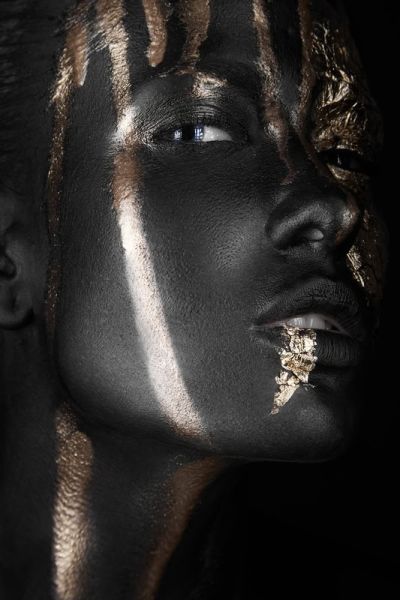 art oil painting reproduction of  Black And Gold 41 museum quality handmade