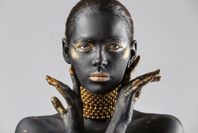 art oil painting reproduction of  Black And Gold 43 museum quality handmade
